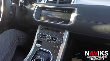 2018 Range Rover Evoque L538 InControl Touch Pro NAViKS Video In Motion Bypass Nav /HDMI / DVD / USB