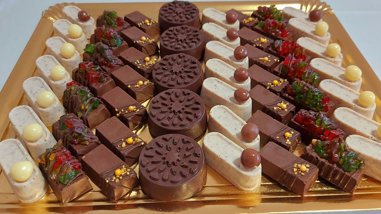 ب 3مكونات😱 4أشكال بدون فرن 👌بلاطو بريستيج بسرعة البرق🔝مكونات جد بسيطة 🤷‍♀️