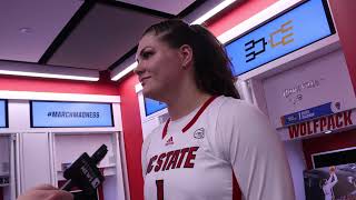 Nc State C River Baldwin Meets With The Media After The Victory Over Tennessee