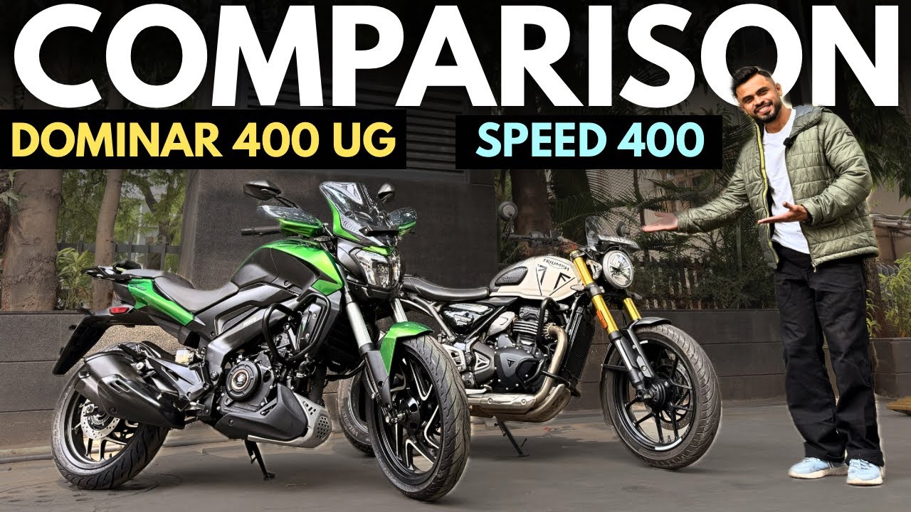 Triumph Speed 400 vs Bajaj Dominar 400 UG – Biggest Confusion Solved! 😱🏍️