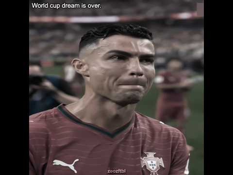 Ronaldo’s world cup dream is over