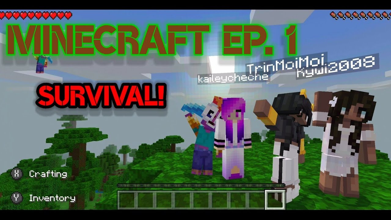 Minecraft Survival Ep 1 - YouTube