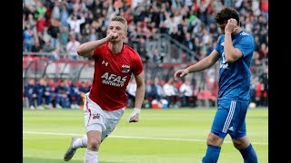 Goal Gudmundsson | AZ - Feyenoord