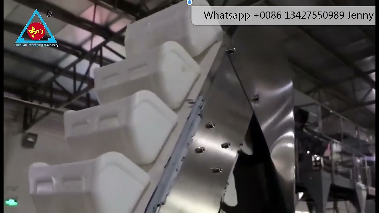 Automatic macaroni pasta packing machine Tug belt Italian spaghetti wet noodle packing machine