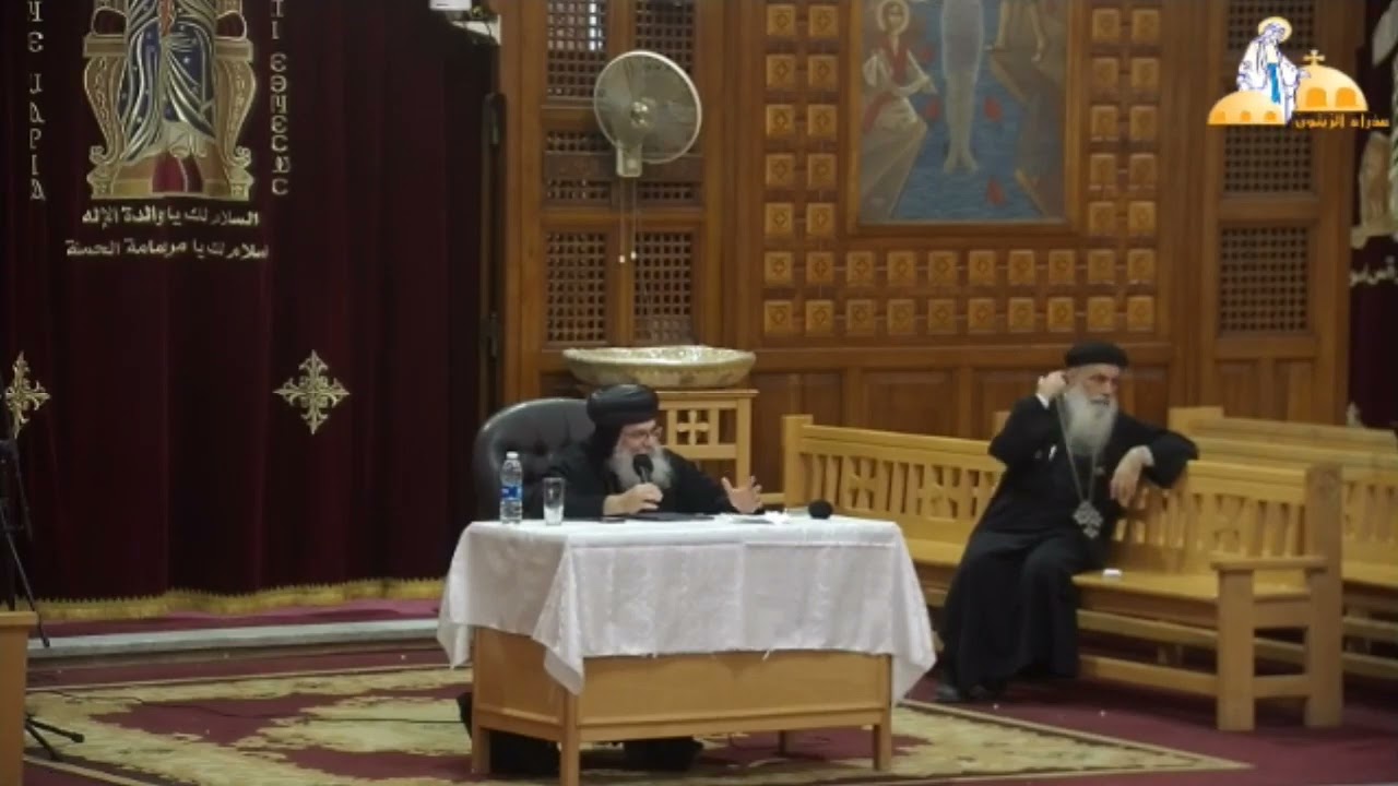 الرجولة الروحية-الانبا اباكير-عظة اجتماع المتزوجين حديثا-كنيسة العذراء مريم بالزيتون- 25-11-2022