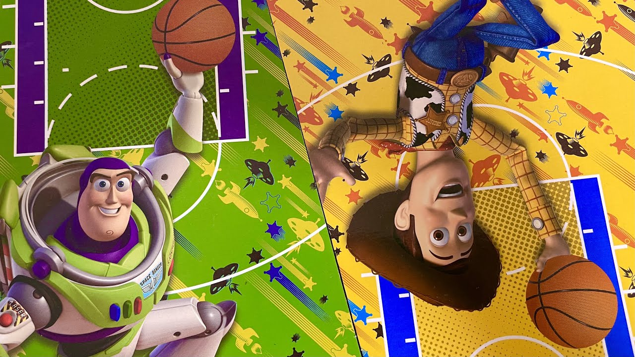 Toy Story トイストーリーのバスケットゲームで遊んでみたよ！Disny