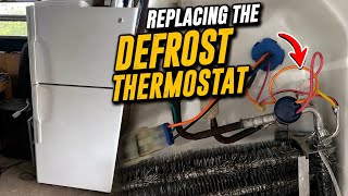 GE Refrigerator Warm But Freezer Cold? Defrost Thermostat Replacement (WR50X10068)