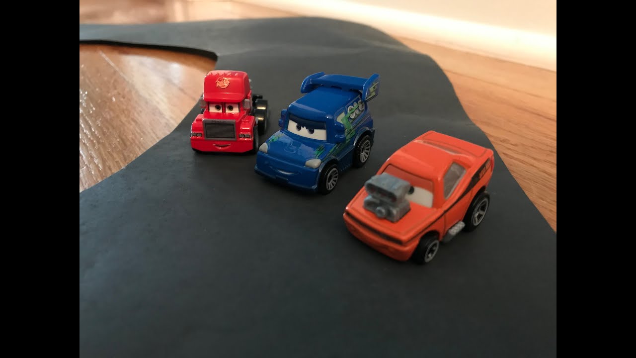 Disney Cars Mini Racers 2023 Tuners 3-Pack Review (Snot Rod, DJ