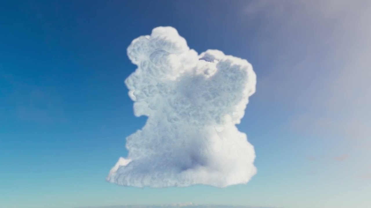 FumeFx GPU Simulated Clouds (retimed)