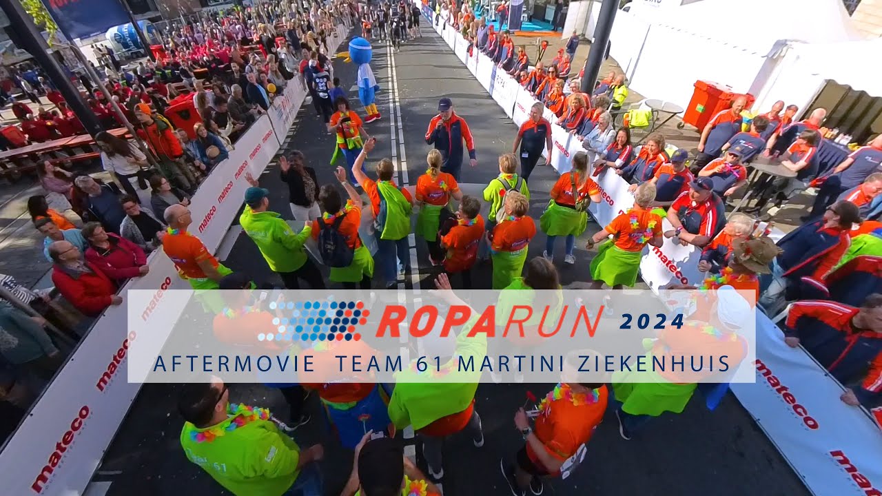 Roparun 2024 aftermovie - TEAM 61 Martini Ziekenhuis