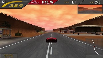 Need For Speed II SE - Outback Fastest Lap 1:13.34 (simulation level)