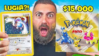 The First Lugia Card EVER Made From a $15,000 Box?!