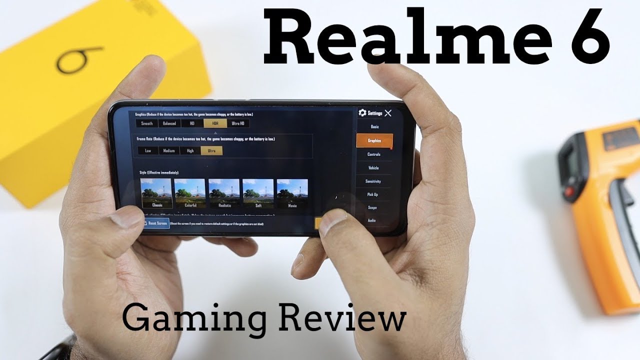 Realme 6 - Gaming Review, PUBG Mobile Gaming Review with Helio G90T - Smooth + Extreme