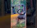 강력한 회전 톱날의 나무 분쇄 위력 #worker #process #logging #heavyequipment #shredder