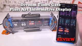 Divoom Times Gate | Pixel Art Informative Display REVIEW