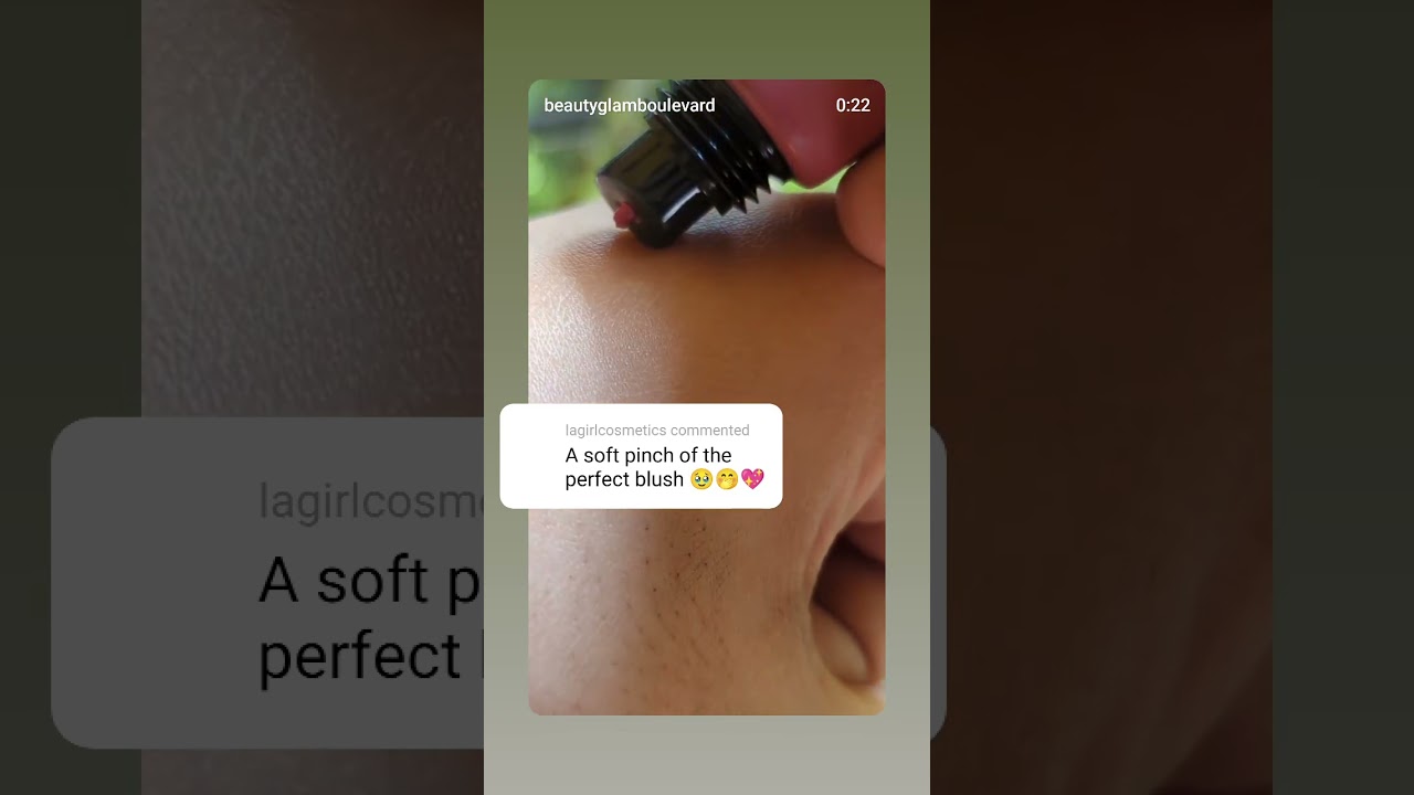 LA girl blush for dark to medium skin tone 