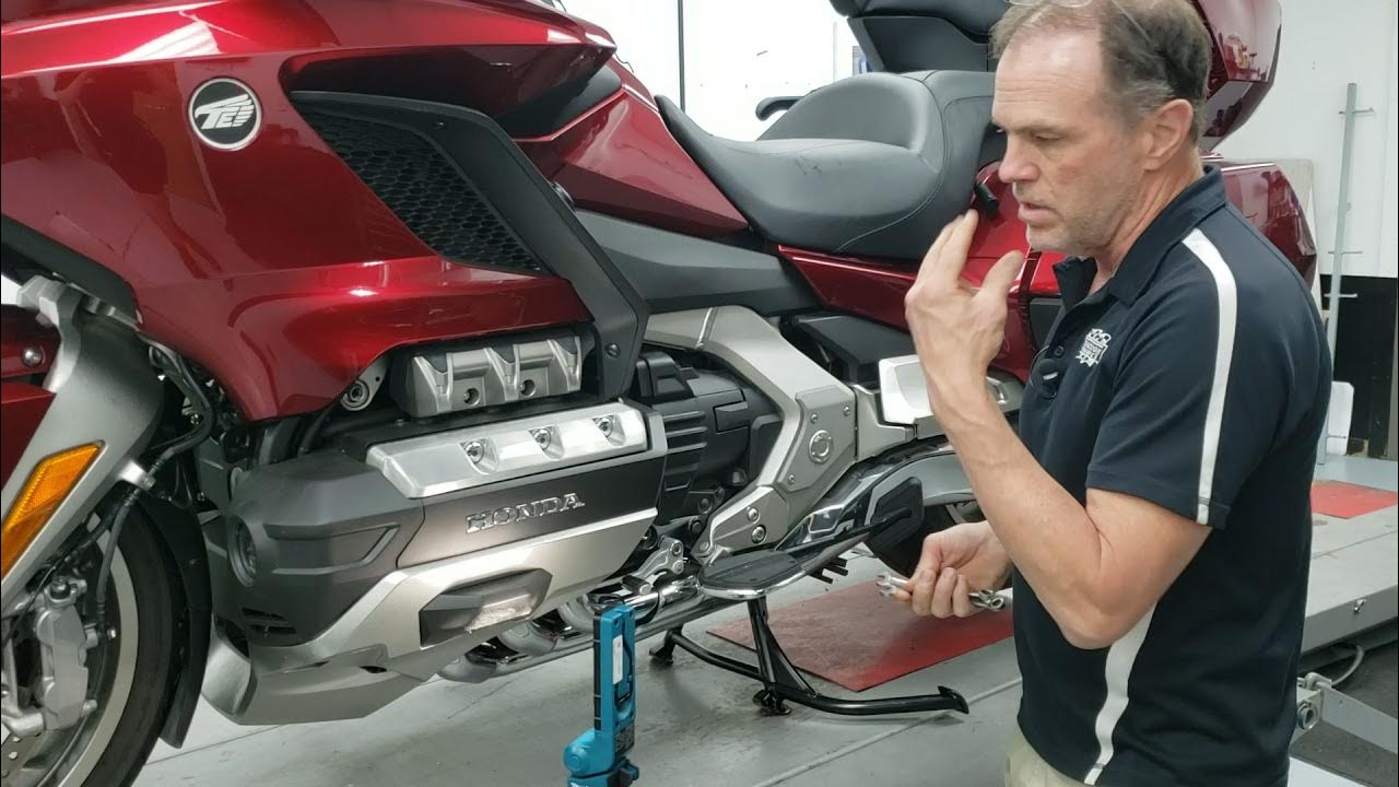 How to Adjust the Shift Lever on 2018+ Honda Goldwing by Max McAllister