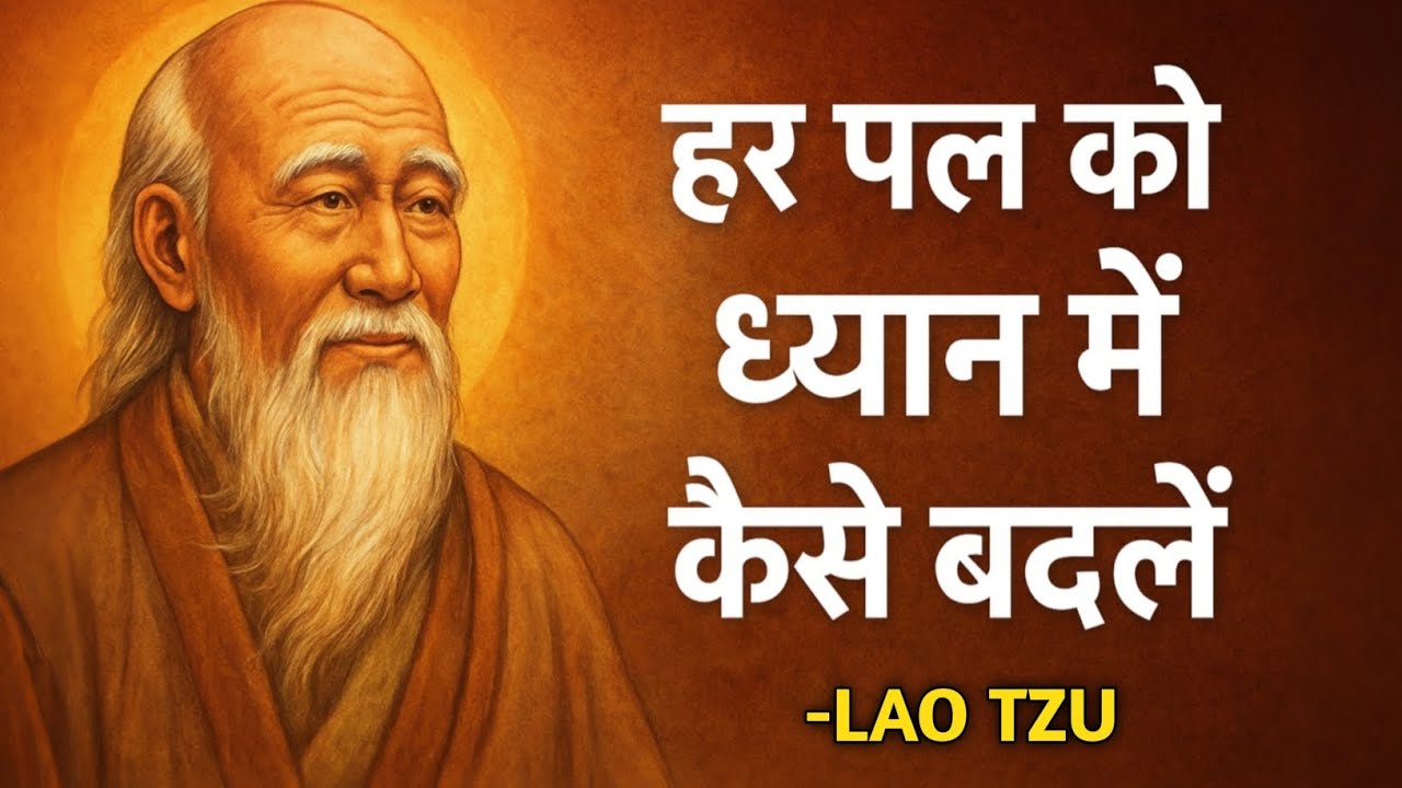 Lao Tzu की गुप्त शिक्षा | हर पल को ध्यान में कैसे बदलें |Powerful Spiritual Story
