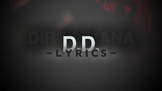 The Weeknd - D.D. (LYRIC VIDEO)