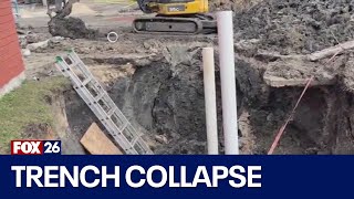 Construction worker dies after trench collapse at Houston apartment complex