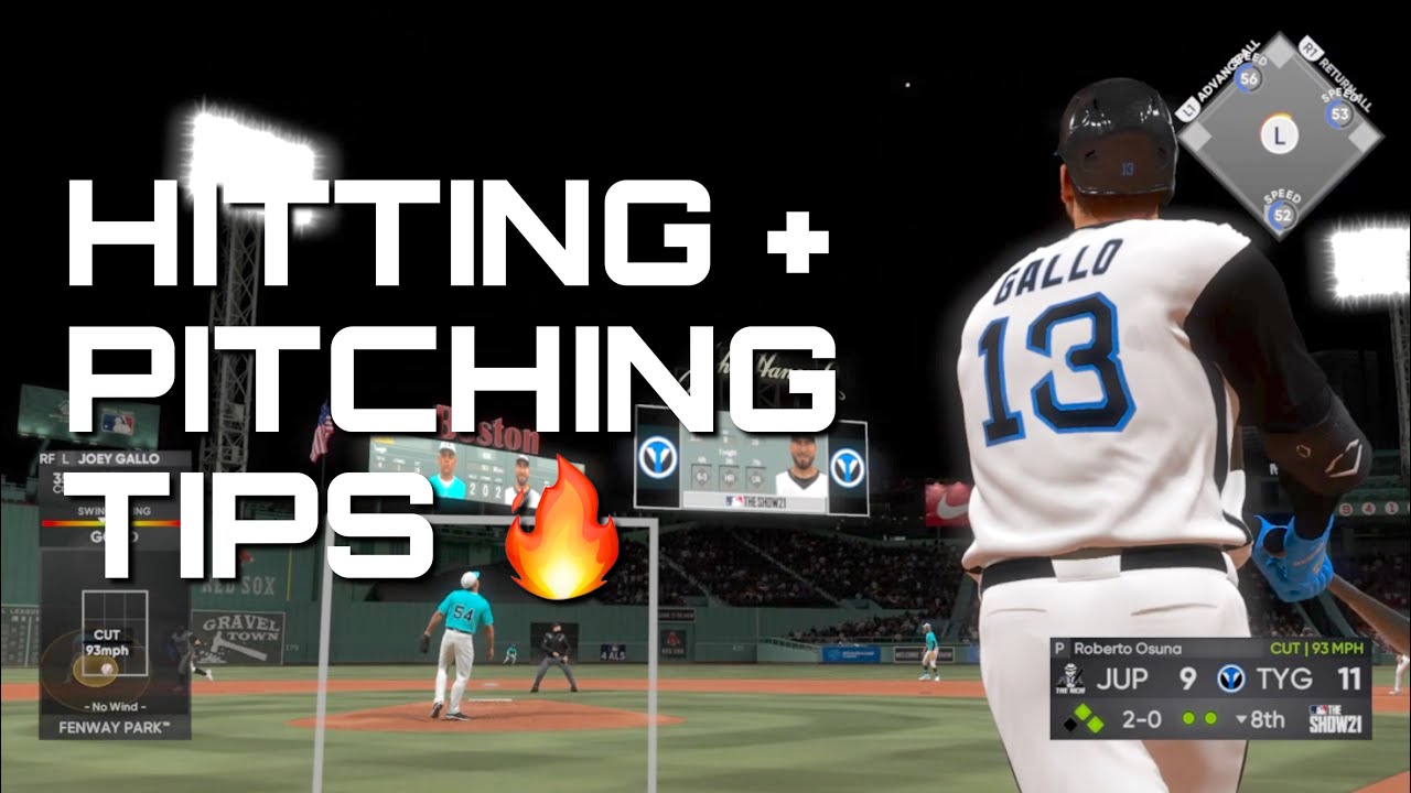 Hitting & Pitching Tips!!! MLB The Show 21 YouTube