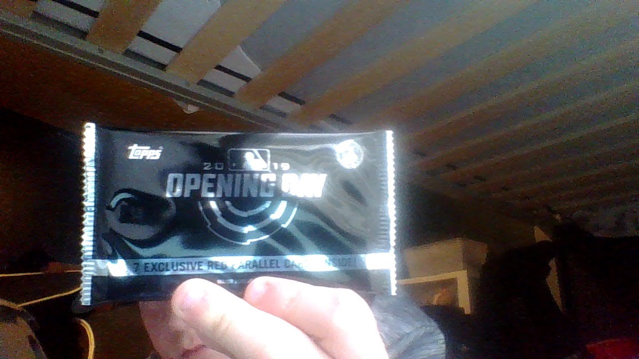 baseball card pack opening - YouTube