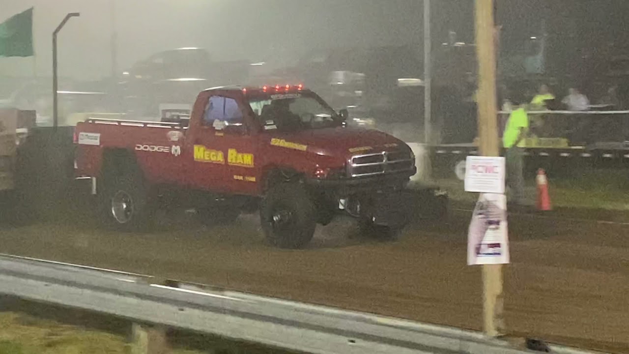 MEGA RAM Truck Pull 2021 Kewaunee, WI YouTube