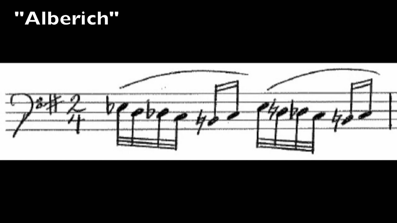 Wagner Leitmotives 5 Alberich YouTube