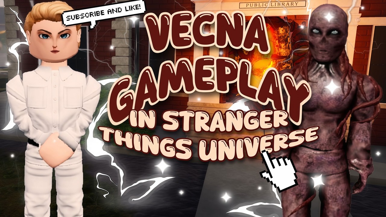 HENRY CREEL / VECNA GAMEPLAY IN STRANGER THINGS UNIVERSE | ROBLOX |