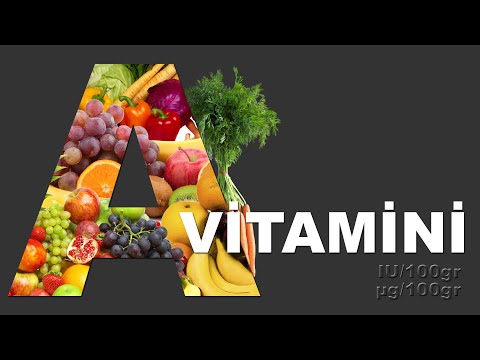 Video: A Vitamini Alımı İçin Sebze Yemek - A Vitamini Açısından Zengin Bazı Sebzeler Nelerdir?