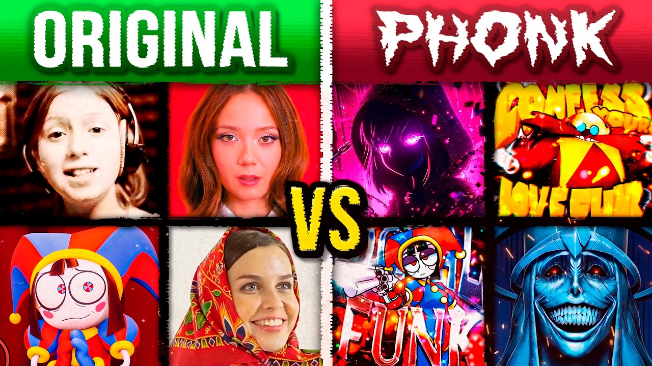 ORIGINAL SONG vs PHONK/FUNK VERSION