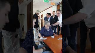 Visita de Sérgio Humberto Centro Paroquial e Social de Alfena