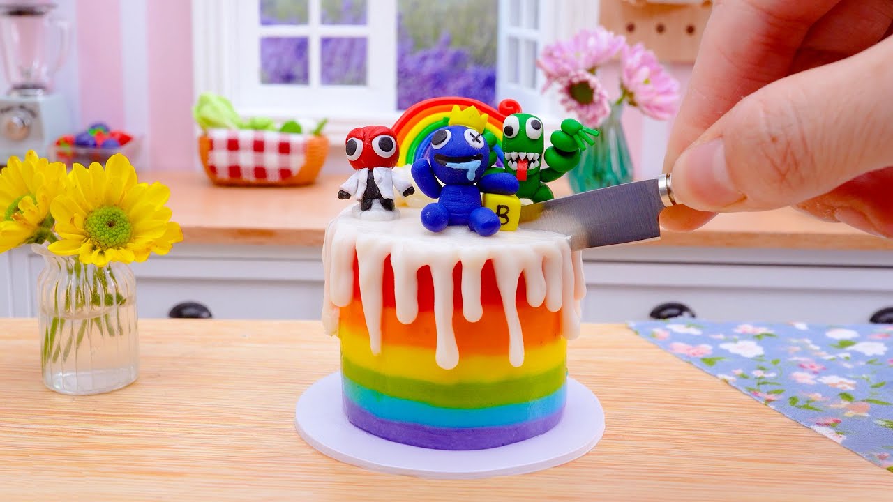 Sonic and friends cake