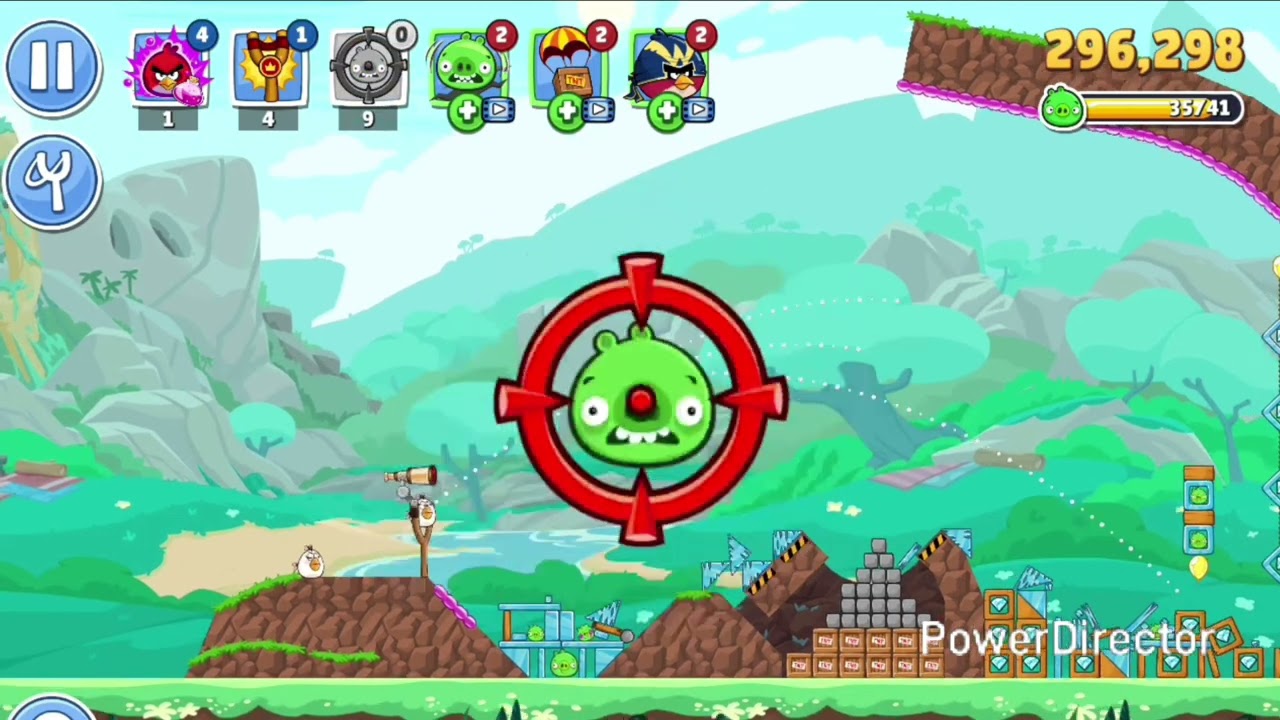 Angry Birds: Part 4 (High score) 