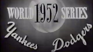 1952 | New York Yankees vs Brooklyn Dodgers | MLB World Series Highlights