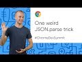 Faster apps with JSON.parse (Chrome Dev Summit 2019)