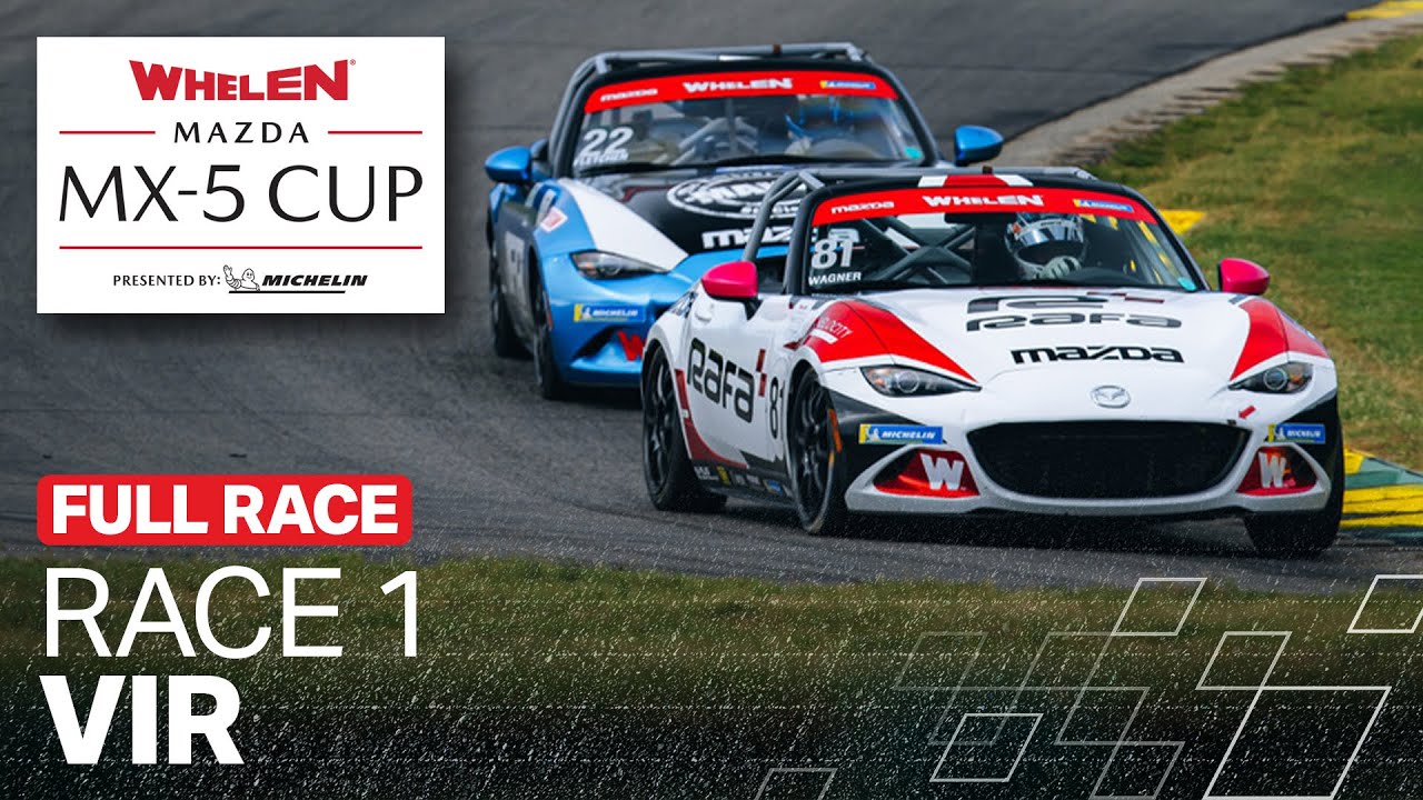 2025 IMSA Whelen Mazda MX-5 Cup at VIR | Race 1 | Alton, Virginia