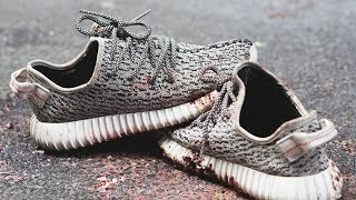 destroyed yeezys