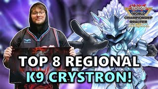 Top 8 Milwaukee Regional K9 Crystron Deck Profile Ft Cody Bartz! | Post BRPO @GreenviewYugiohClub