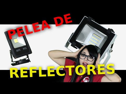 cerveza negra pago Visión general Comparacion de 2 tipos de reflectores luz LED - YouTube