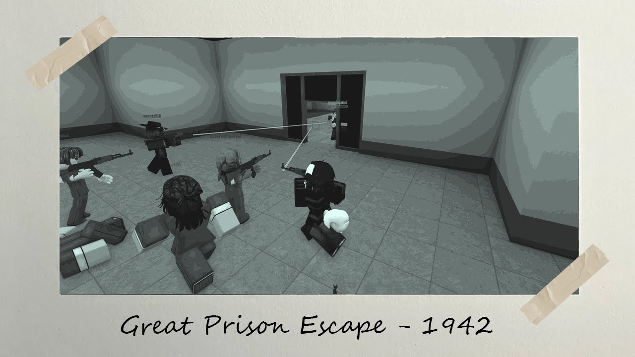 The Great 2026 ROBLOX Prison Escape YouTube 