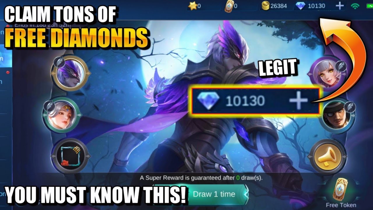 How to get free diamonds in mobile legends 2021 | Legit 100%