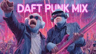 🎛️ Daft Punk Inspired Mix | 1 Hour of French Touch & Funky Electronic Grooves 🌌