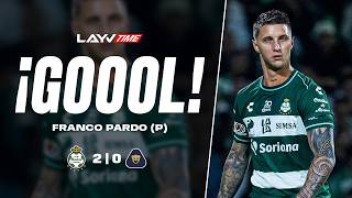 FRANCO PARDO PENALTY GOAL! | Santos 2 - 0 Pumas | Layvtime Update
