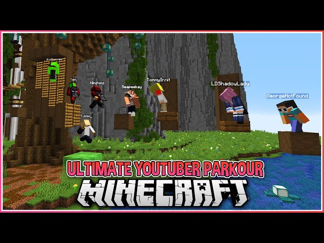I Made Minecraft Youtubers Do Parkour For Money! Ft LDshadowlady, TommyInnit, GeorgeNotFound & More!