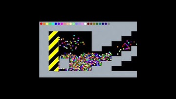 Shutter Crush (Marble Race in Algodoo)#algodoo #marble #marblerace #surviving #shorts