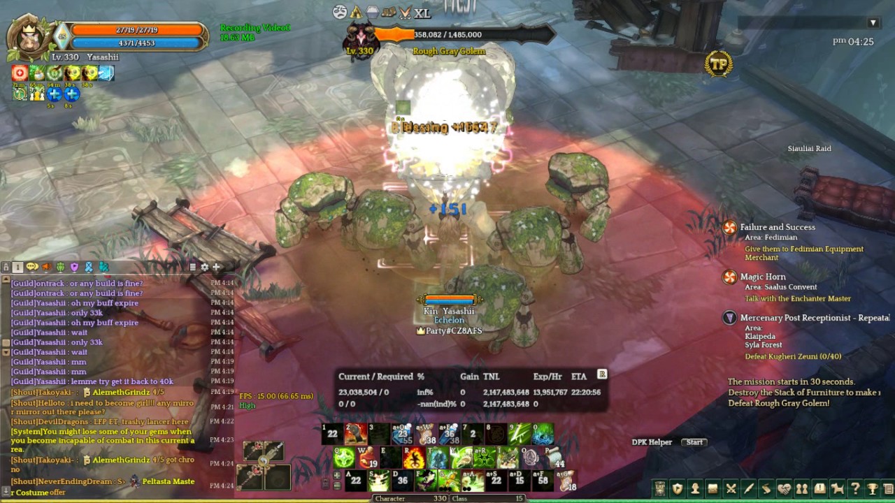 TOS After Balance Patch Sadhu3 burst test[SOLO RUN]