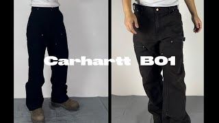 Enzyme washing to make an old Carhartt B01 酵洗做舊一條Carhartt 工裝褲