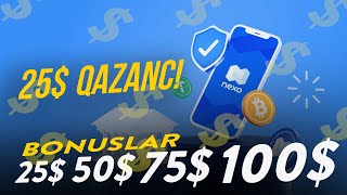 Nexo Ilə 25 Qazanc Dostunu Qətir Əlavə 25 Qazan. Bonus İtal