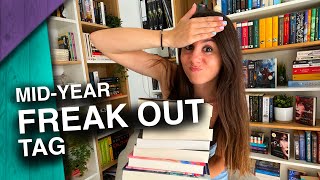 I've read 45 books so far: mid year freak out book tag! 😱